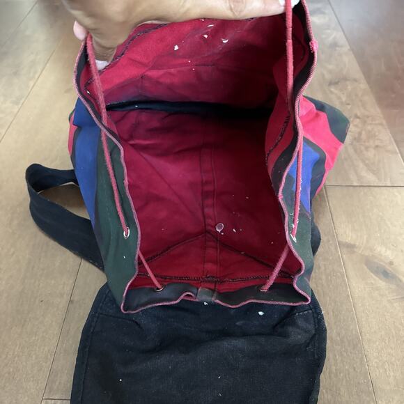 marimekko Stripes backpack casual stylish women's used from Japan - Picture 3 of 3